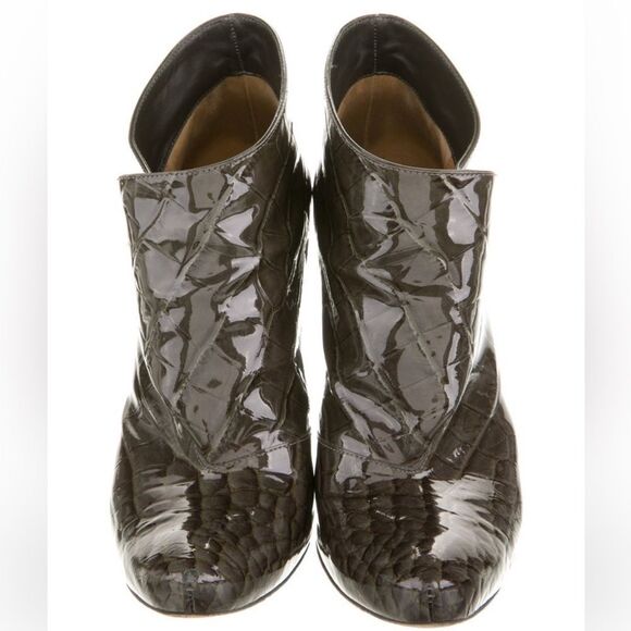 Louis Vuitton Patent Leather Booties - Picture 2 of 5